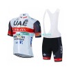 Tenue Maillot + Cuissard à Bretelles 2021 UAE Team Emirates N001